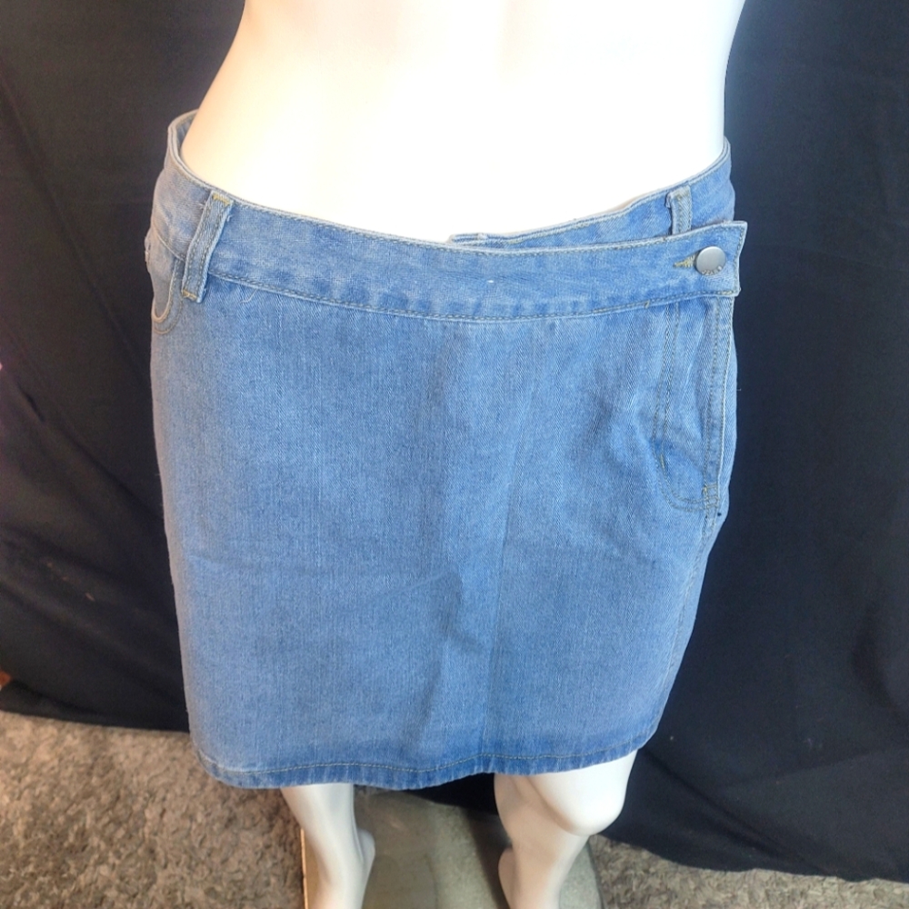 Denim Blue Skirt